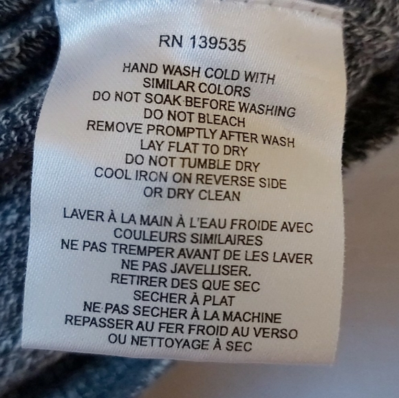 Grayers Gray Mens Large L Long Sleeve Sweater - Picture 9 of 10